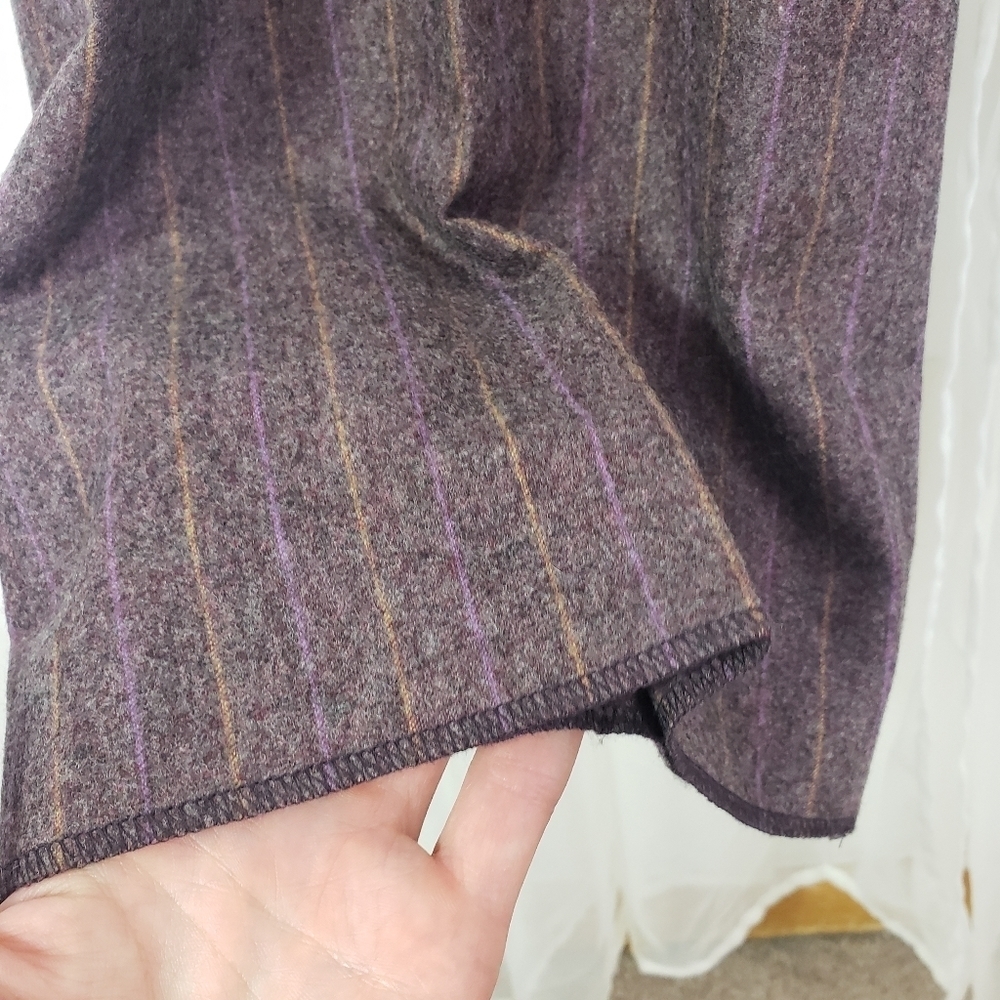 Bernard Zins Paris NWT Joyeux wool cashmere wide leg pant size 10 - Picture 5 of 12
